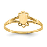 14k Childs Fancy Signet Ring